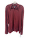 Banana Republic Size XL Burgundy Red Merino Wool Long Sleeve Collar Sweater Burgundy Red / XL