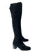 Stuart Weitzman Shoe Size 8 Black Suede Over the Knee Block Heel Boots Black / 8