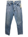 Agolde Size 25 Light Wash Cotton Denim Distressed Button Fly High Rise Jeans Light Wash / 25