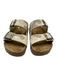 Birkenstock Shoe Size 39 Gray & White Leather Nubuck Camoflage Buckles Sandals Gray & White / 39