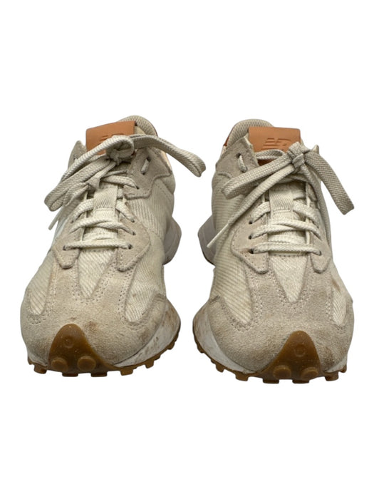 New Balance Shoe Size 8 Cream & Orange Suede Laces Platform Sneakers Cream & Orange / 8