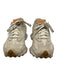 New Balance Shoe Size 8 Cream & Orange Suede Laces Platform Sneakers Cream & Orange / 8