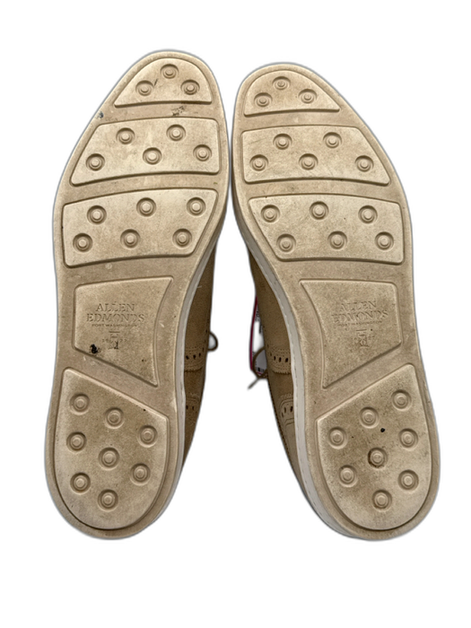 Allen Edmonds Shoe Size 10.5 Beige & White Suede Men's Shoes Beige & White / 10.5