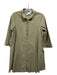 Tuckernuck Size S Green Cotton Blend Collared Button Up 3/4 Sleeve Shift Dress Green / S