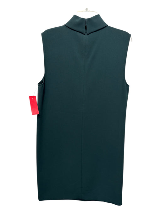 Theory Size 4 Green Triacetate Blend Sleeveless Cut Out Below Knee Dress Green / 4