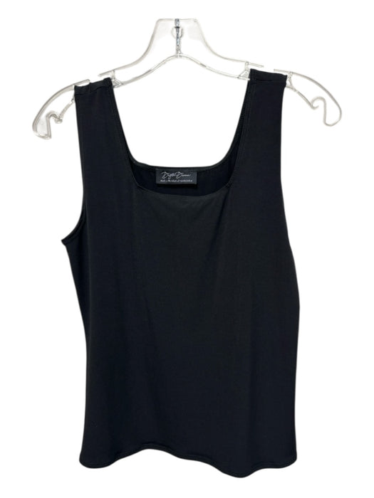 Brigitte Brianna Size Small Black Polyester Blend Tank Elastic Waist Pant Set Black / Small