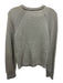 Stella McCartney Size S Gray & Beige Cashmere Blend Ribbed Knit Sweater Gray & Beige / S