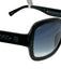 Loewe Black & Navy Blue Acetate Square Whipstitch Tinted Lens Sunglasses Black & Navy Blue