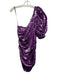 For Love & Lemons Size S Purple Poly Blend Sequined Cold Shoulder Mini Dress Purple / S