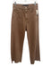Veronica Beard Jeans Size 27 Tan Brown Cotton Denim High Rise Wide Leg Jeans Tan Brown / 27