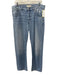 Madewell Size 29 Light Wash Cotton Blend Denim Distressed Button Fly Jeans Light Wash / 29