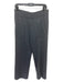 Juicy Couture Size L Gray Cashmere Elastic Waist Rhinestone Detail Pockets Pants Gray / L