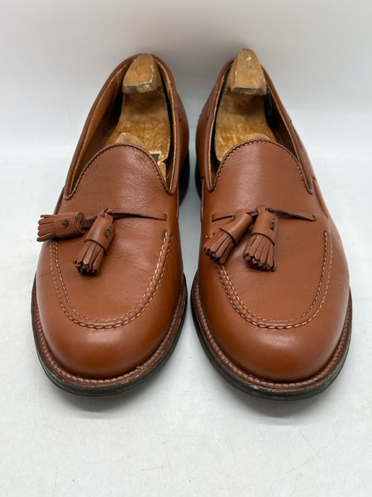 Alden Shoe Size 10 AS IS Brown Leather Solid Tassel Men's Shoes