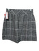 Spanx Size XS Black & White Rayon Blend Jacquard Houndstooth Above knee Skirt Black & White / XS