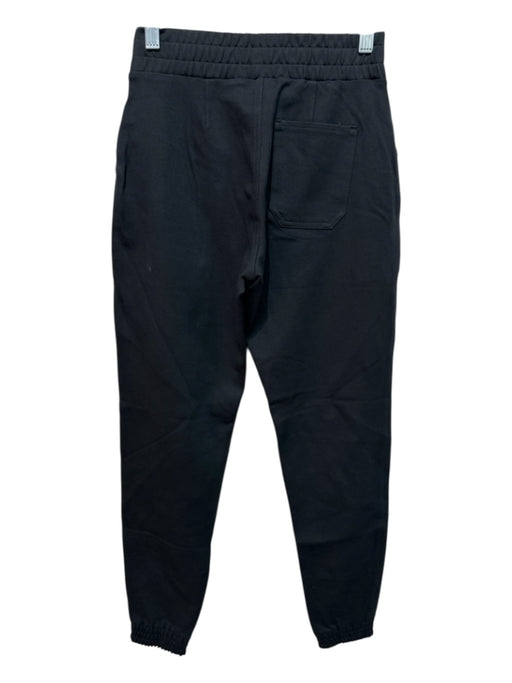 Spanx Size XS Black Rayon Blend Elastic Waist Mid Rise Jogger Pants Black / XS