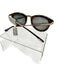 Le Specs Black & Brown Acetate Gold hardware Tortoiseshell Circle Sunglasses Black & Brown
