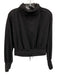 Sweaty Betty Size 0 Dark Gray Cotton & Acrylic Long Sleeve Turtleneck Sweater Dark Gray / 0