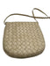 Bottega Veneta Beige Leather Flap Intrecciato Woven Crossbody Strap Bag Beige / XS