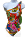 Farm Rio Size L Green, Red & Multi Polyamide Blend Fruit Print Knot Swimsuit Green, Red & Multi / L