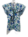 Derek Lam 10 Crosby Size S / 6 White, Blue & Green Cotton Blend Floral Top White, Blue & Green / S / 6