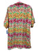 Emily McCarthy Size M Pink, Orange, Green Rayon Blend Floral Shift Dress Pink, Orange, Green / M