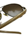 Ralph Ralph Lauren Beige Acetate Aviator silver Sunglasses Beige