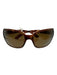 RayBan Brown Acetate Rectangle Polarized Sunglasses Brown