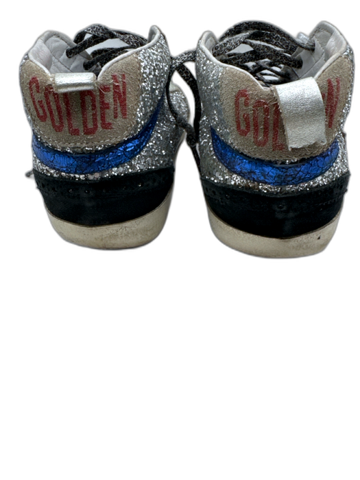 Golden Goose Shoe Size 37 Silver, Beige, Black Leather Flip Flop Sneakers Silver, Beige, Black / 37