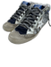 Golden Goose Shoe Size 37 Silver, Beige, Black Leather Flip Flop Sneakers Silver, Beige, Black / 37