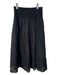 Vince Size XXS Black Missing Fabric Elastic Waist Pleated Pockets Skirt Black / XXS