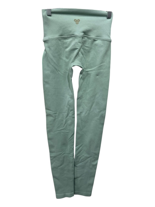 Aritzia Size XS Mint Green Nylon Blend High Rise Striped Detail Leggings Mint Green / XS