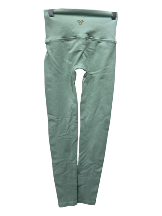 Aritzia Size XS Mint Green Nylon Blend High Rise Striped Detail Leggings Mint Green / XS