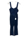 Good American Size 1 Dark Wash Cotton Blend Denim Cups Strapless Jumpsuit Dark Wash / 1