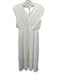 Rachel Rachel Roy Size 0 White Polyester Accordian Pleats Cap Sleeve Dress White / 0