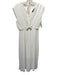 Rachel Rachel Roy Size 0 White Polyester Accordian Pleats Cap Sleeve Dress White / 0