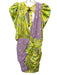 For Love & Lemons Size XS Yellow, Purple & Green Viscose Blend Floral Dress Yellow, Purple & Green / XS