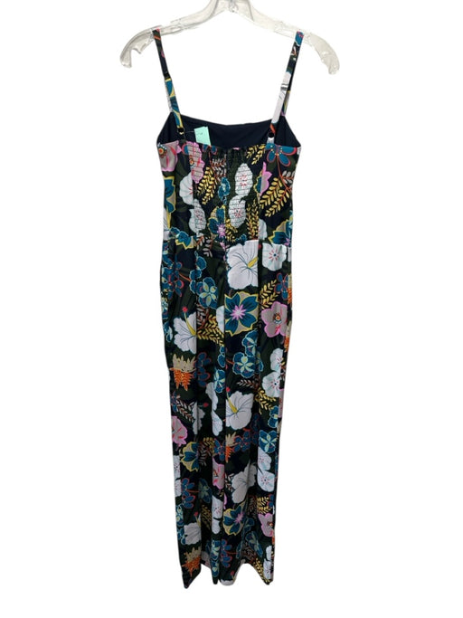 Rachel Rachel Roy Size 0 Multi Polyester Blend Floral Spaghetti Strap Jumpsuit Multi / 0