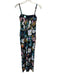 Rachel Rachel Roy Size 0 Multi Polyester Blend Floral Spaghetti Strap Jumpsuit Multi / 0