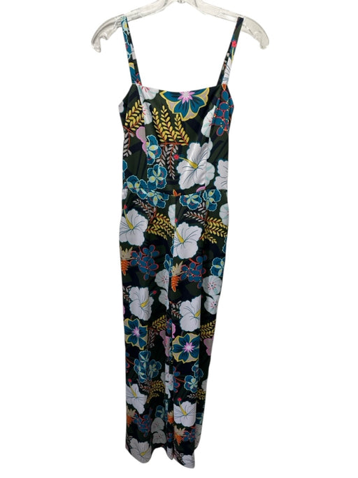 Rachel Rachel Roy Size 0 Multi Polyester Blend Floral Spaghetti Strap Jumpsuit Multi / 0