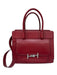 Tod's Red Leather Handle Top Adjustable Strap Zip closure Bag Red / Medium
