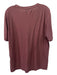 Vuori Size Est L Red Synthetic Solid T shirt Crew Men's Short Sleeve Est L