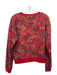 Etro Size 40 Red & Multi Cotton floral print Crew Neck Sweatshirt Red & Multi / 40