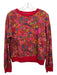 Etro Size 40 Red & Multi Cotton floral print Crew Neck Sweatshirt Red & Multi / 40