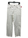 H&M Size 6 White Cotton Cargo Pockets Pants White / 6