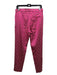 Etro Size 42 Pink & Multi Viscose & Polyamide Zip Fly Floral Print Pants Pink & Multi / 42