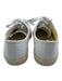 Veja Shoe Size 7 White & Beige Canvas Rubber lace up Sneakers White & Beige / 7