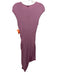 Helmut Lang Size M Dusty Pink Micro Modal Cap Sleeve V Neck Knot Detail Dress Dusty Pink / M