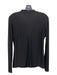 Donna Karan Sig. Size M Black Rayon & Polyester High Round Neck Back Zip Top Black / M