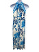Lilly Pulitzer Size 10 Turquoise, White & Blue Cotton Blend Sleeveless Dress Turquoise, White & Blue / 10