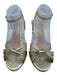 Kate Spade Shoe Size 9 Gold & Multi Leather Knot Detail Cherry & Lemon Sandals Gold & Multi / 9